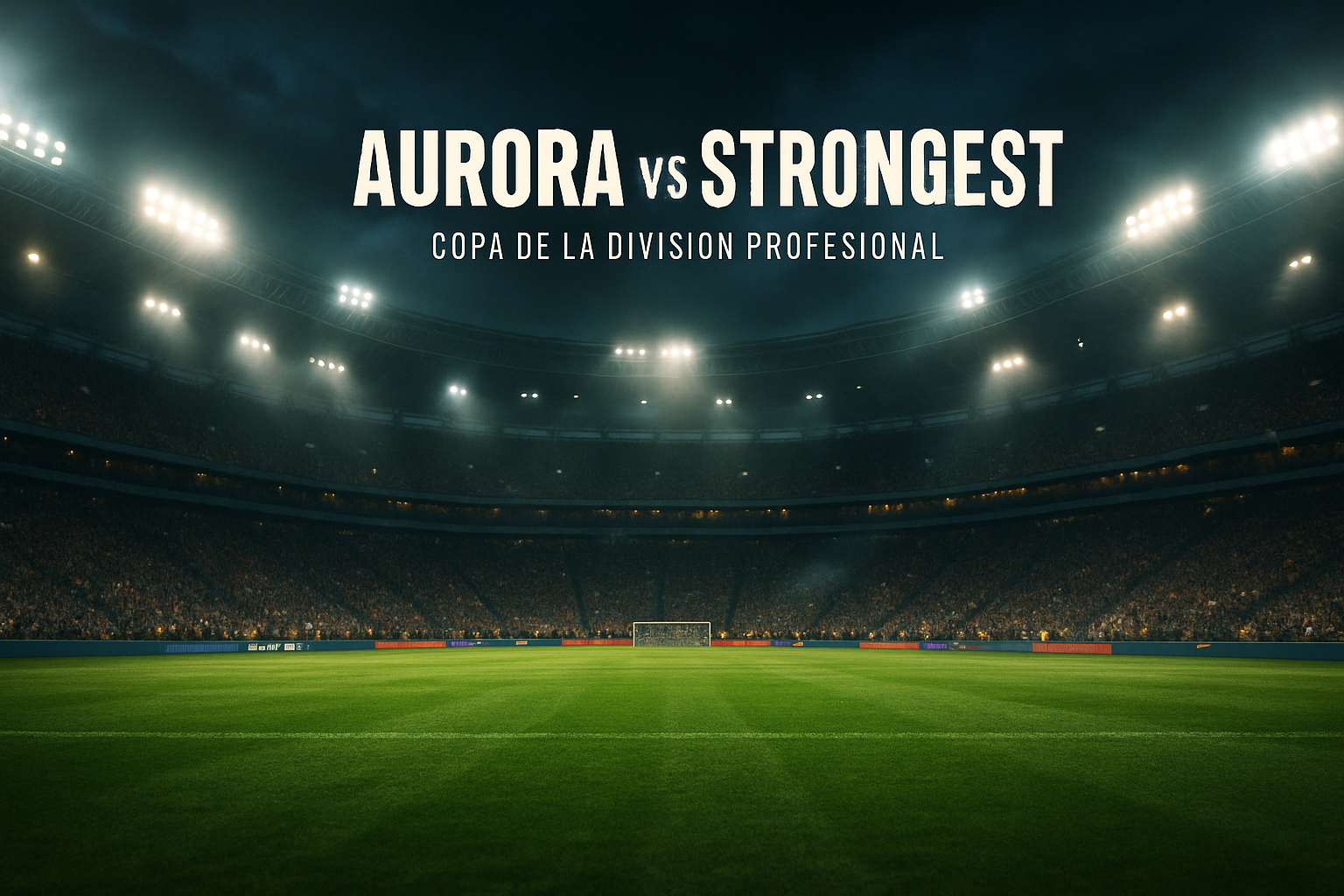 Aurora vs The Strongest – Copa de la División Profesional