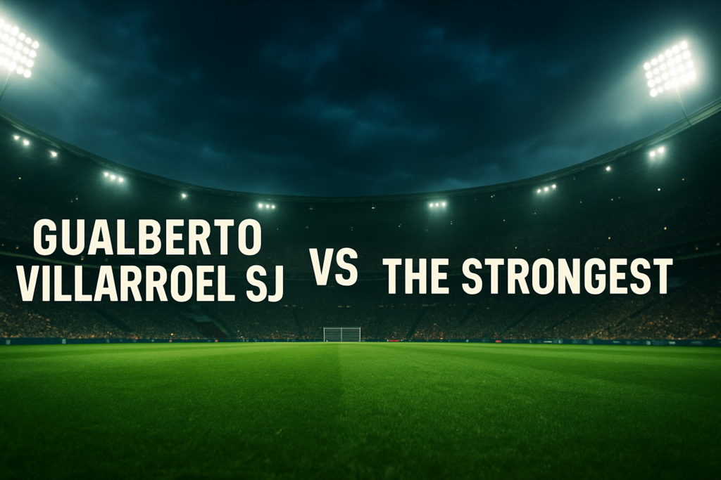 Gualberto Villarroel SJ vs The Strongest – Copa de la División Profesional