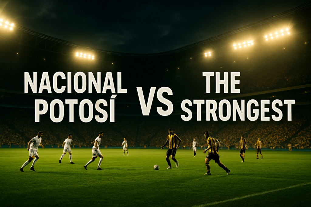Nacional Potosí vs The Strongest – Primera División