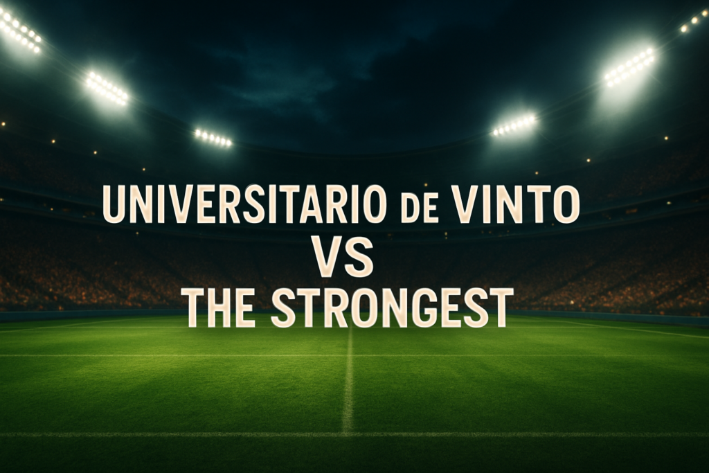 Universitario de Vinto vs The Strongest – Torneo Amistoso de Verano