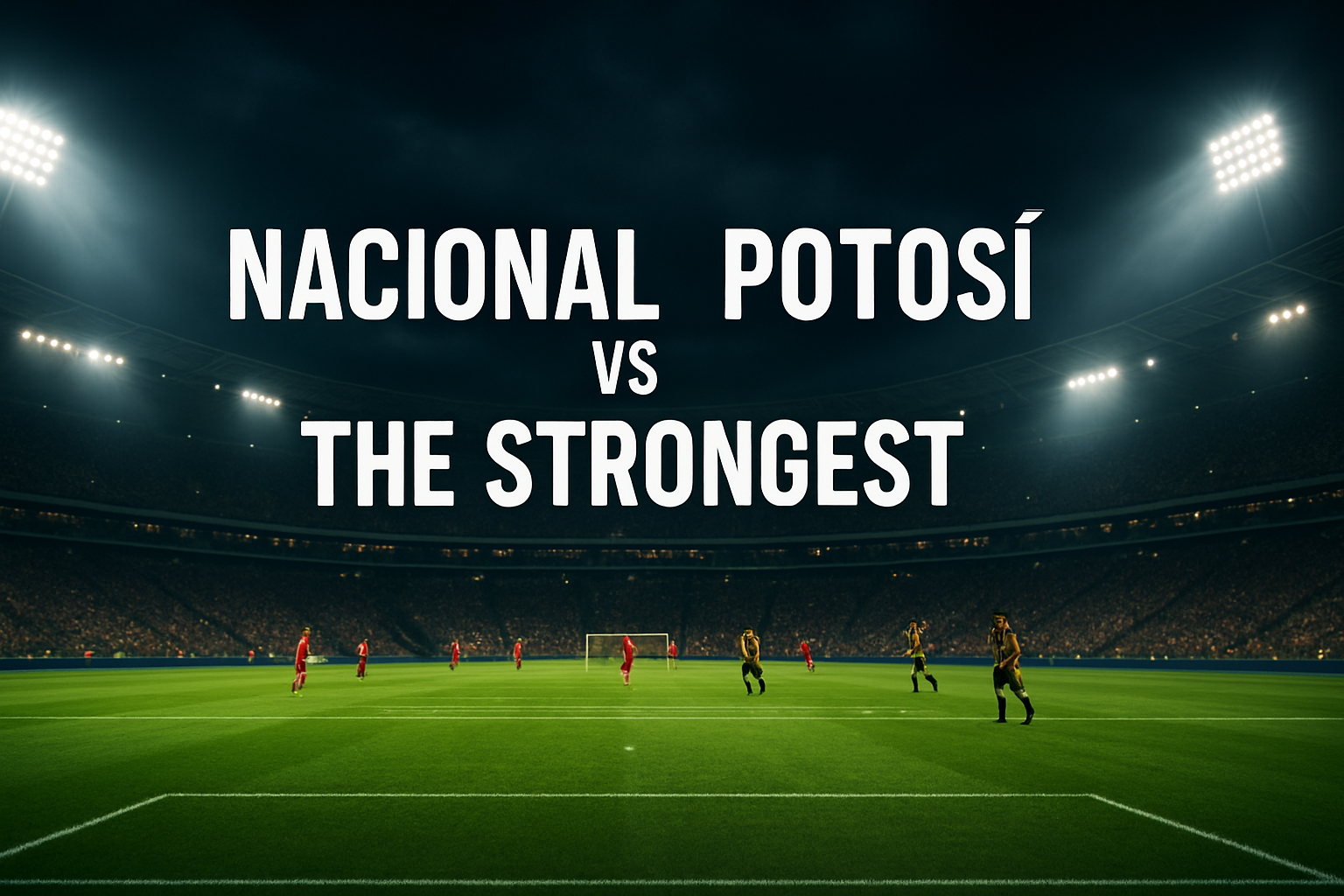 Nacional Potosí vs The Strongest – Copa de la División Profesional