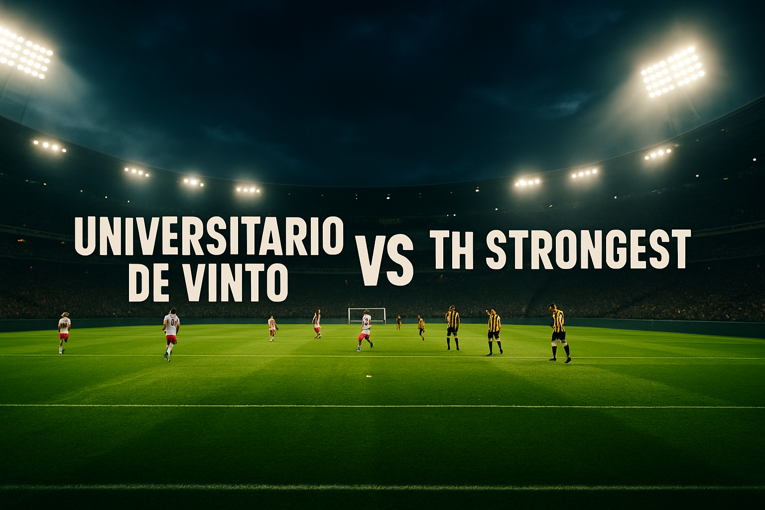 Universitario de Vinto vs The Strongest – Primera División